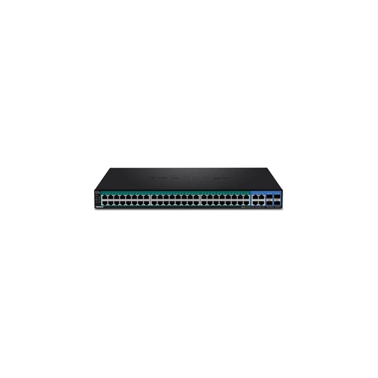 TPE 5048WS - Commutateur - intelligent - 48 x 10/100/1000 (PoE+) + 4 x SFP Gigabit combiné - de bureau, Montable sur rack - PoE+