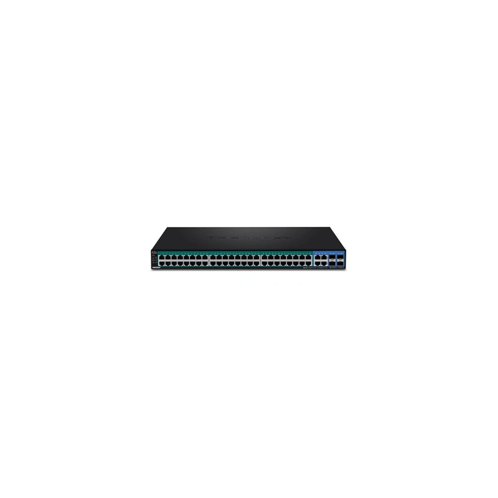TPE 5048WS - Commutateur - intelligent - 48 x 10/100/1000 (PoE+) + 4 x SFP Gigabit combiné - de bureau, Montable sur rack - PoE+