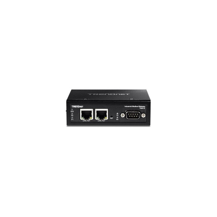 TI-M12 - Passerelle - industriel - 100Mb LAN, Modbus, RS-442, RS-485, RS-232 - Tension CC - montable mur/rail DIN - Conformité T
