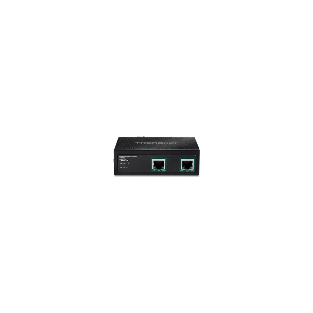 TI-E100 Gigabit PoE+ Extender - Rallonge réseau - 1GbE - 10Base-T, 100Base-TX, 1000Base-T - jusqu'à 100 m - Conformité TAA