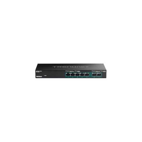 TPE TG327 - Commutateur - non géré - 5 x 10/100/1000 (PoE+) + 2 x 10/100/1000/2.5G (PoE+) - fixation murale - PoE+ (70 W) - Conf