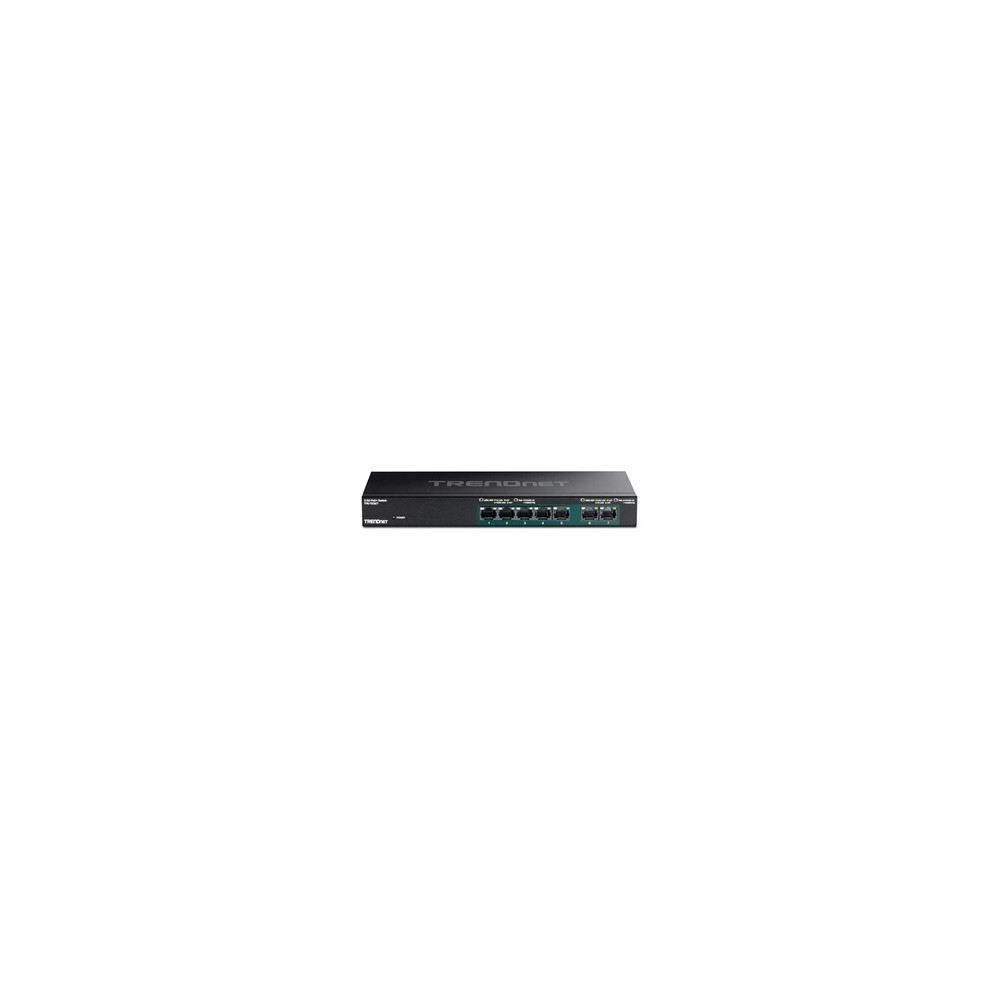TPE TG327 - Commutateur - non géré - 5 x 10/100/1000 (PoE+) + 2 x 10/100/1000/2.5G (PoE+) - fixation murale - PoE+ (70 W) - Conf