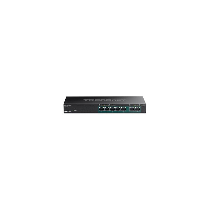 TPE TG327 - Commutateur - non géré - 5 x 10/100/1000 (PoE+) + 2 x 10/100/1000/2.5G (PoE+) - fixation murale - PoE+ (70 W) - Conf