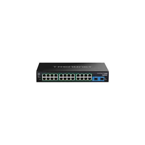 TI-RP262 - Version v1.0R - commutateur - durci, industriel - 24 x 10/100/1000 (PoE+) + 2 x Gigabit SFP - Montable sur rack - PoE