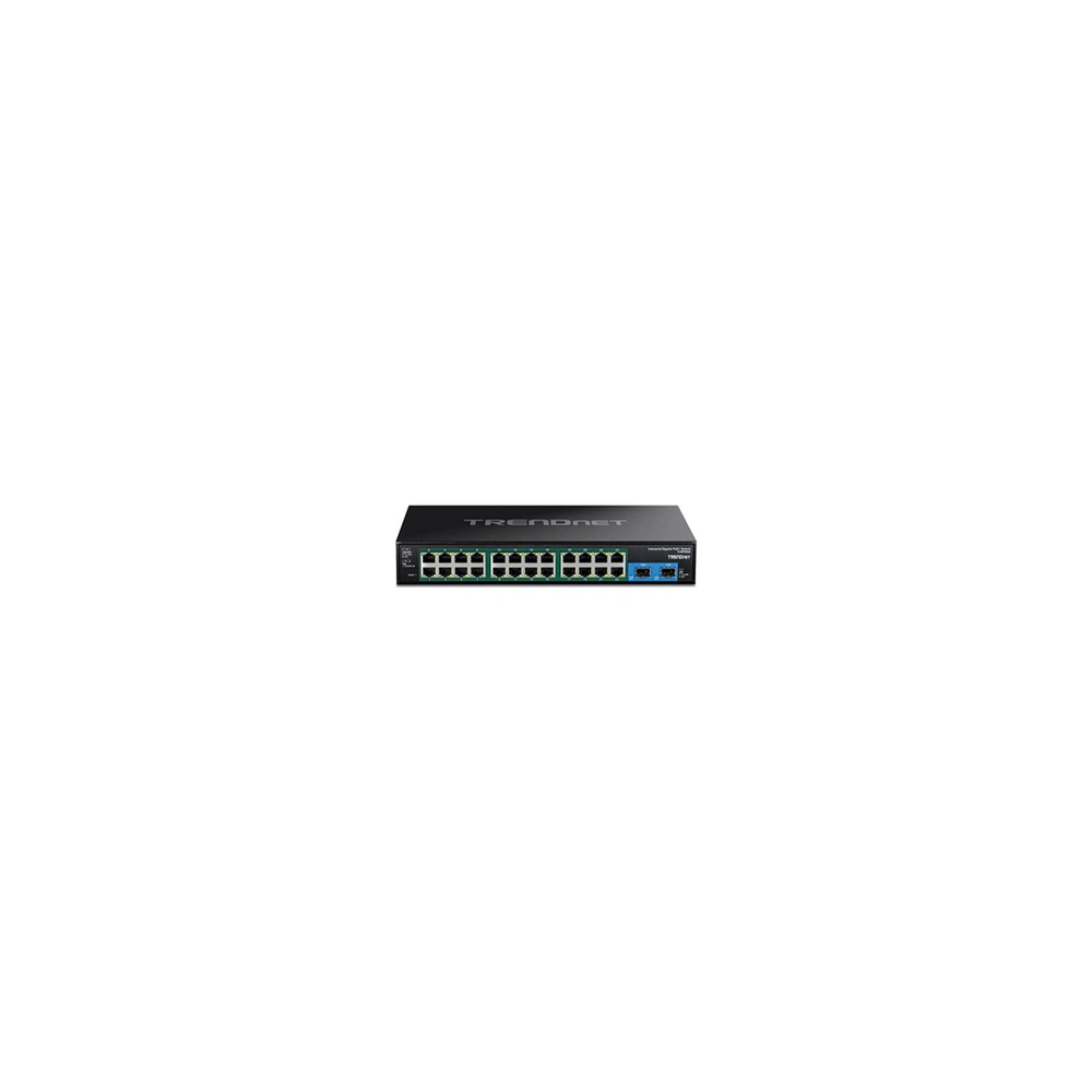 TI-RP262 - Version v1.0R - commutateur - durci, industriel - 24 x 10/100/1000 (PoE+) + 2 x Gigabit SFP - Montable sur rack - PoE