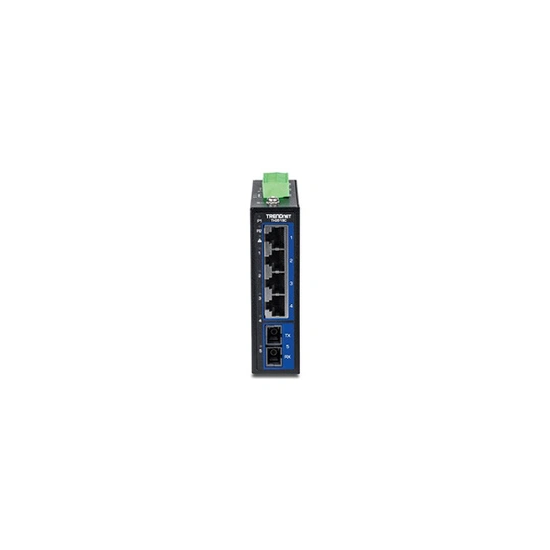 TI-G51SC - Version v1.0R - commutateur - industriel, avec port SC multimode - 4 x 10/100/1000 + 1 x Ethernet 1 GigabitEthernet -