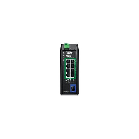 TI-BG5091 - Version v1.0R - commutateur - industriel - 8 x 10/100/1000/2.5G (PoE++) + 1 x 1 Gigabit / 10 Gigabit SFP+ - Montage 