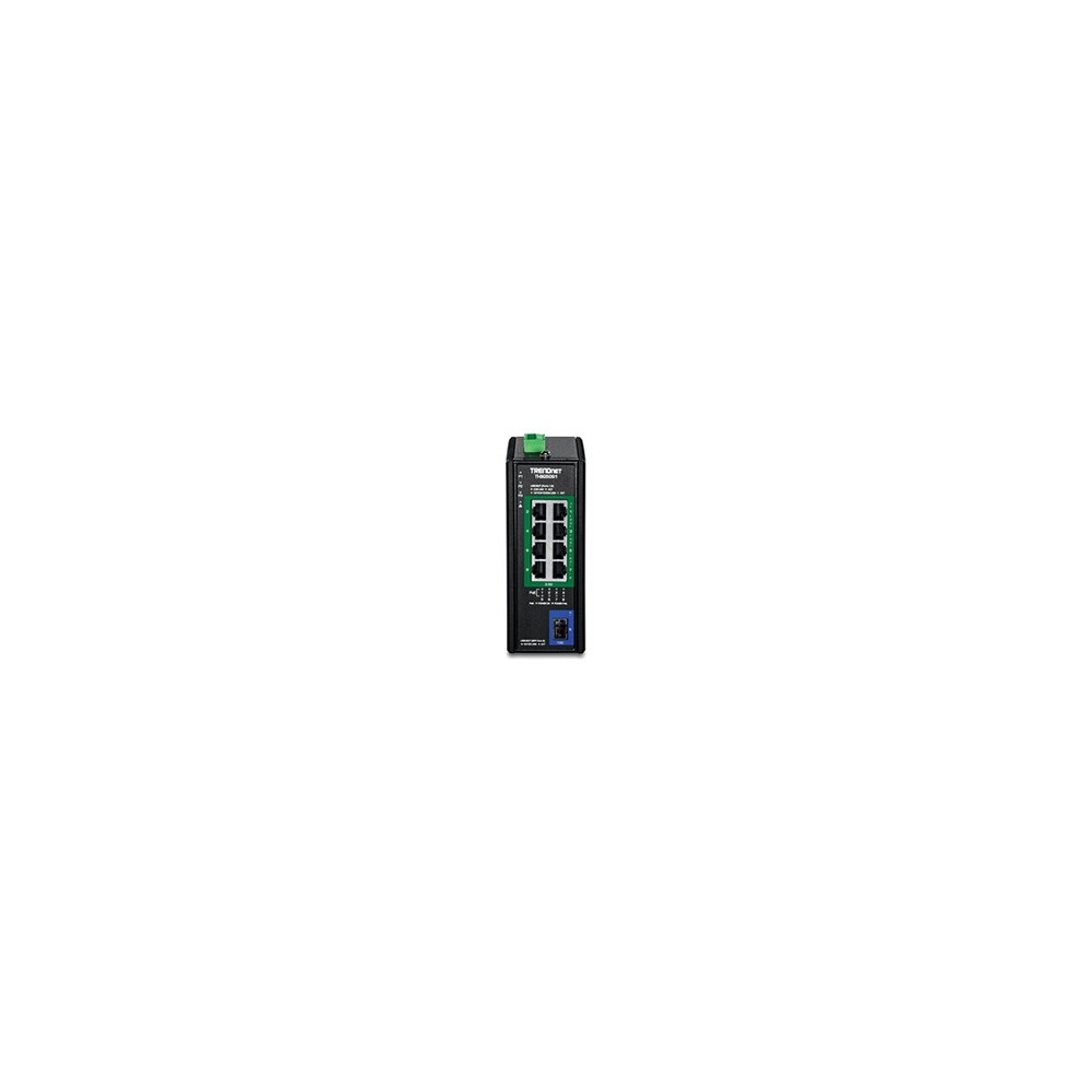 TI-BG5091 - Version v1.0R - commutateur - industriel - 8 x 10/100/1000/2.5G (PoE++) + 1 x 1 Gigabit / 10 Gigabit SFP+ - Montage 
