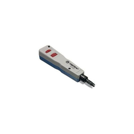 Outil de Raccordement Auto-Dénudant - TRENDNET - TC-PDT - Compatible Krone - Réversible - Lames Interchangeables
