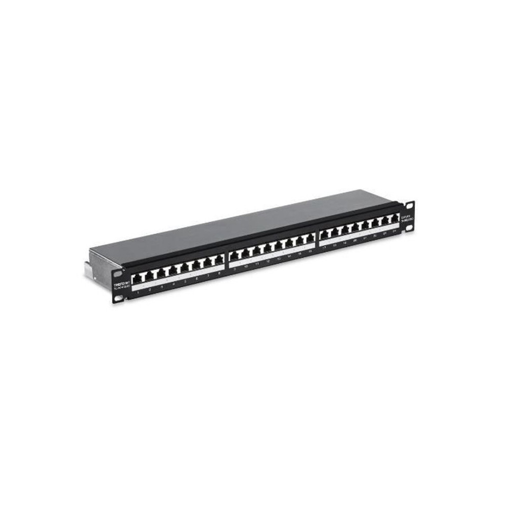 Câble réseau - Trendnet - TC-P24C6AS - Cat6a - 10 Gigabit Ethernet - Connecteur plaqué Or