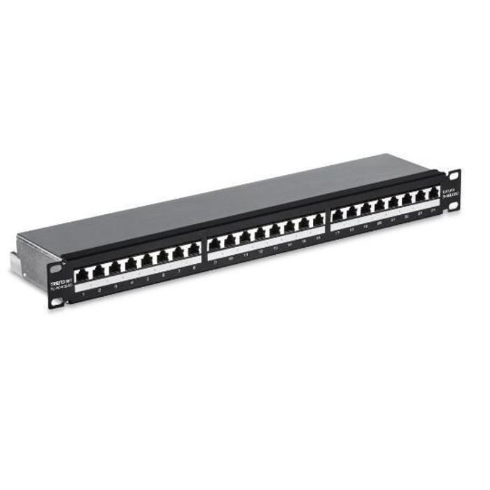 Câble réseau - Trendnet - TC-P24C6AS - Cat6a - 10 Gigabit Ethernet - Connecteur plaqué Or
