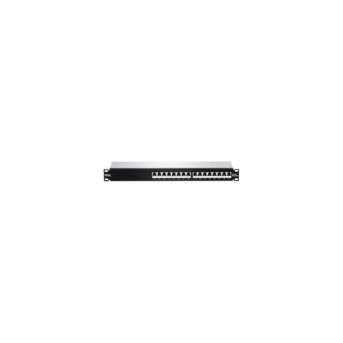 TC-P16C6AS - Tableau de connexions - montable sur rack - CAT 6a - STP - RJ-45 X 16 - 1U