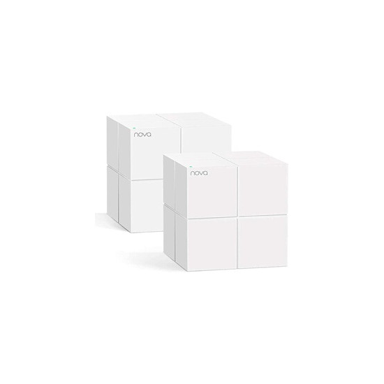 Nova MW6 - Système Wi-Fi (2 routeurs) - jusqu'à 6000 pieds carrés - maillage - GigE - Wi-Fi 5 - Bi-bande