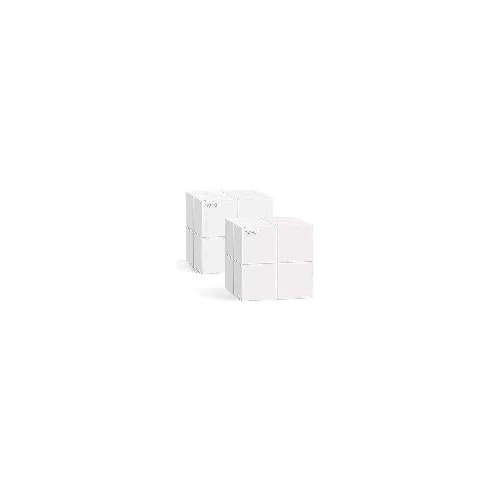 Nova MW6 - Système Wi-Fi (2 routeurs) - jusqu'à 6000 pieds carrés - maillage - GigE - Wi-Fi 5 - Bi-bande