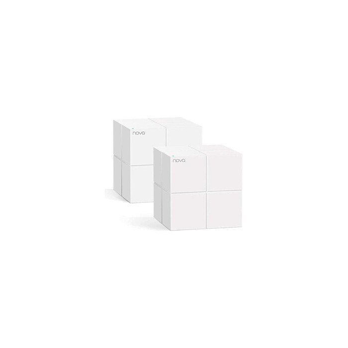 Nova MW6 - Système Wi-Fi (2 routeurs) - jusqu'à 6000 pieds carrés - maillage - GigE - Wi-Fi 5 - Bi-bande
