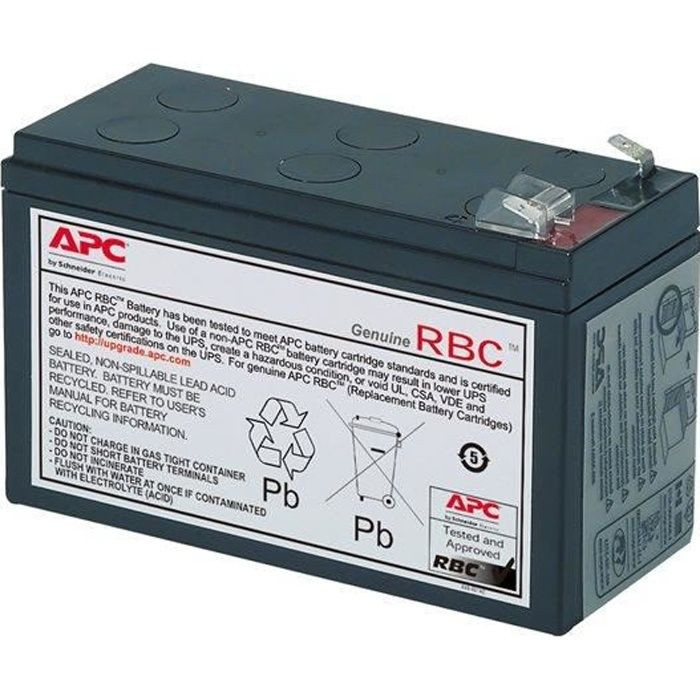 APC Replacement Battery Cartridge #17 - Batterie donduleur - Acide de plomb - 108 Ah - Noir