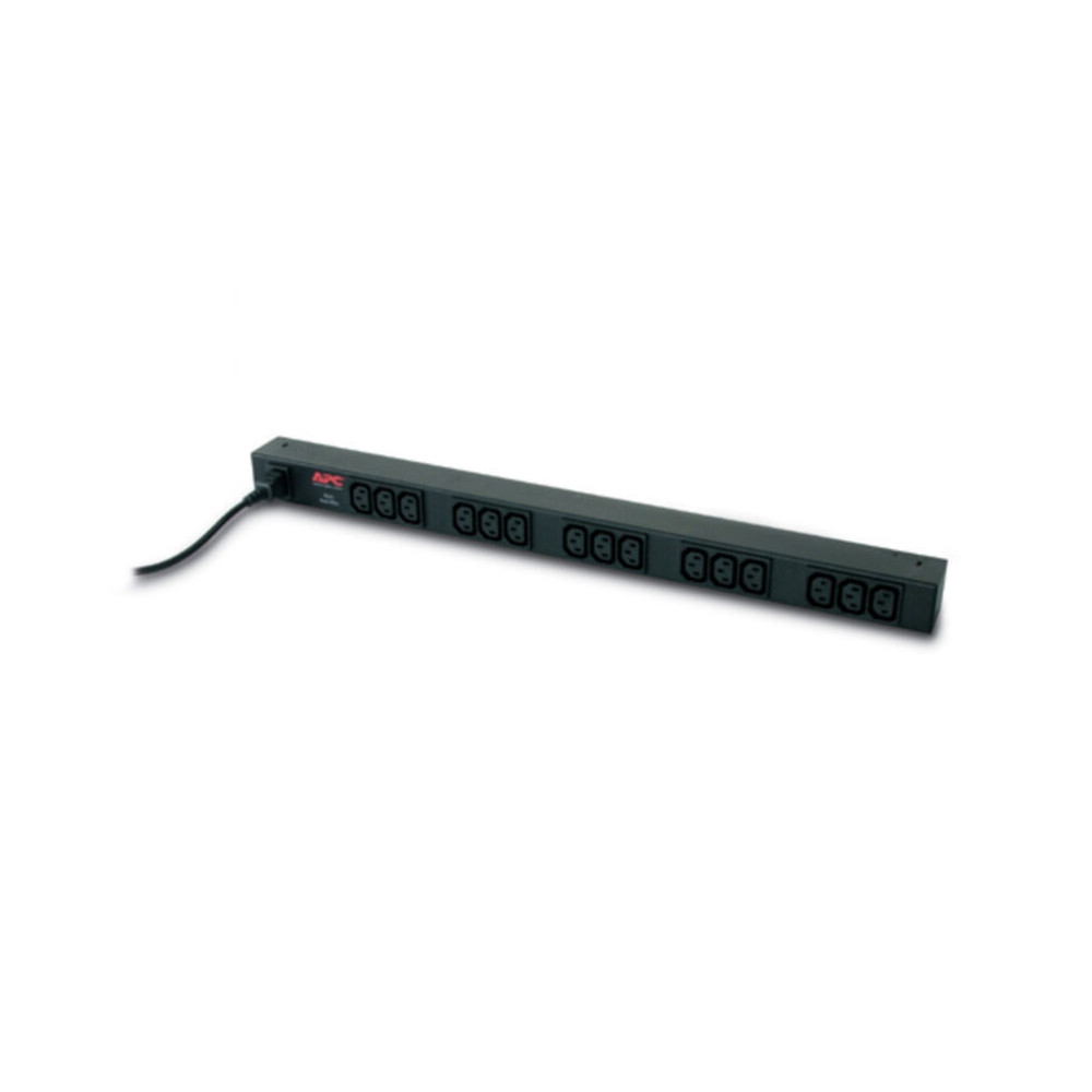 Apc Rack Pdu Basic Zero U 10a 230v Unité De Distribution D'Énergie 15 Sortie(s) Ca 0u Noir