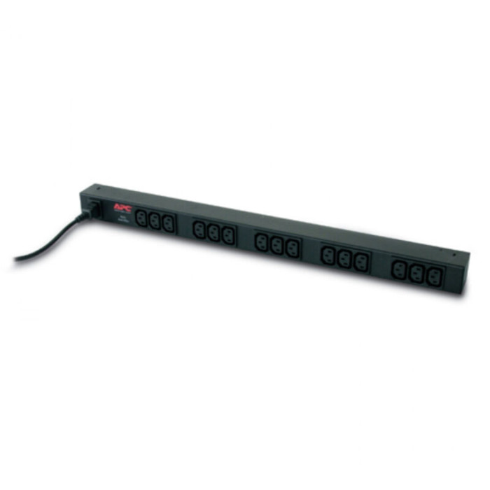 Apc Rack Pdu Basic Zero U 10a 230v Unité De Distribution D'Énergie 15 Sortie(s) Ca 0u Noir