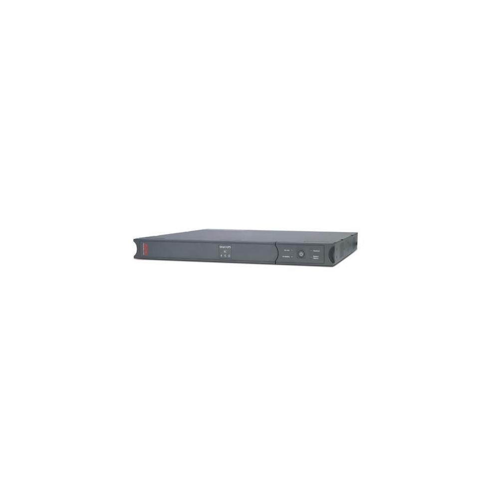 APC Onduleur ligne interactive APC by Schneider Electric Smart-UPS SC450RM1U - 450 VA/280 W - 1U Rack/Tour