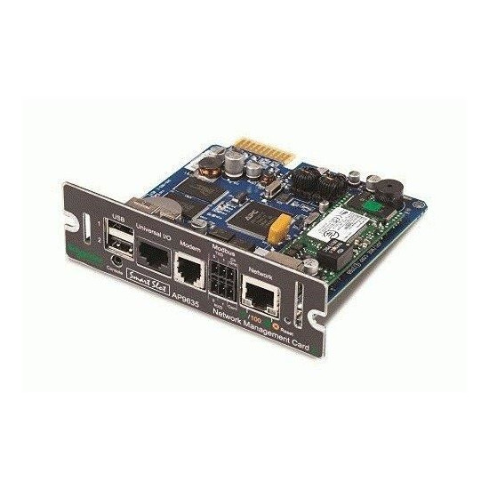 APC Adaptateur de Gestion dOnduleur by Schneider Electric - SmartSlot - 1 x Network (RJ-45) Port(s) - Série - USB
