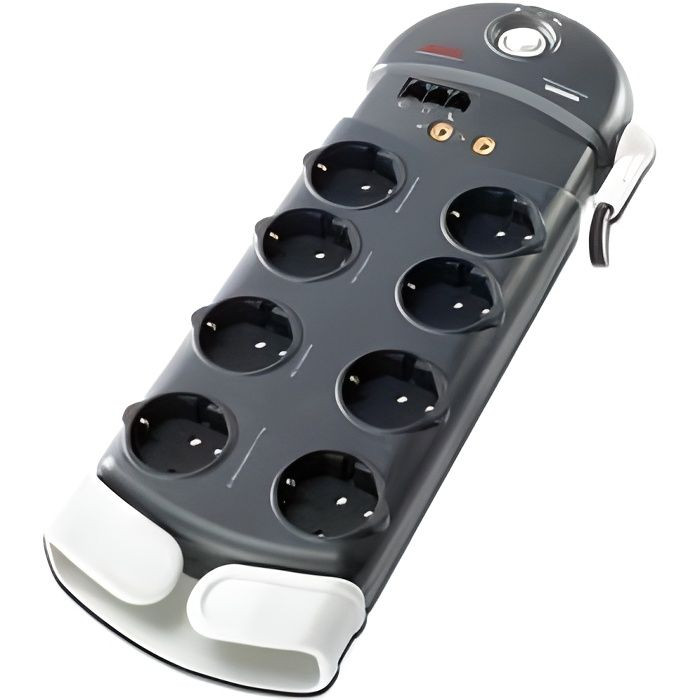 Prise parasurtensée - APC - PL8VT3-FR - 8 x Schuko CEE 7 - 2500 J - 230 V AC