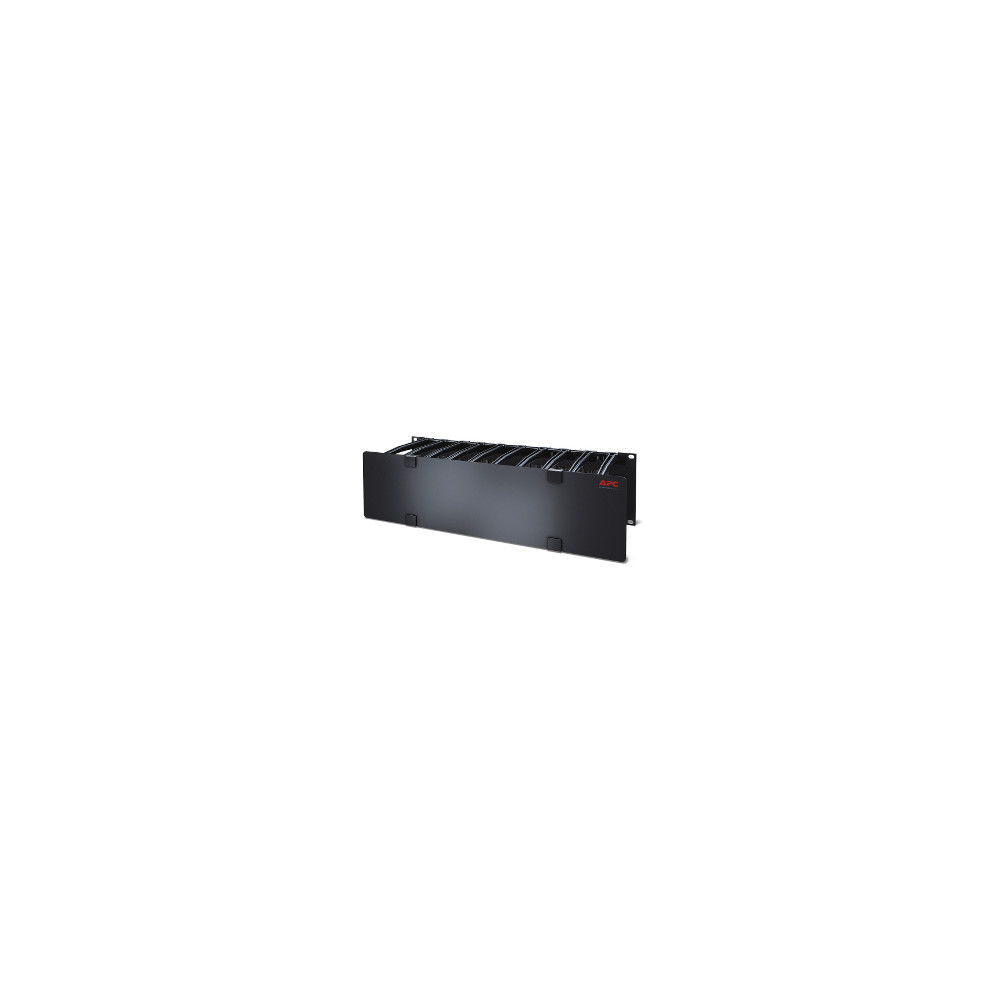APC NetShelter - Passe-câbles horizontal - 3U - Profondeur 15 cm - 1 côté avec capot - Neuf