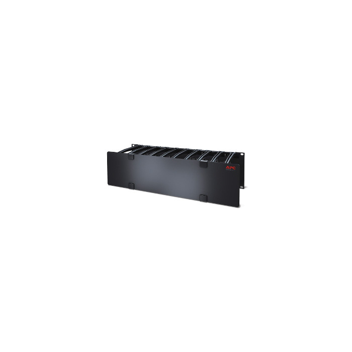 APC NetShelter - Passe-câbles horizontal - 3U - Profondeur 15 cm - 1 côté avec capot - Neuf