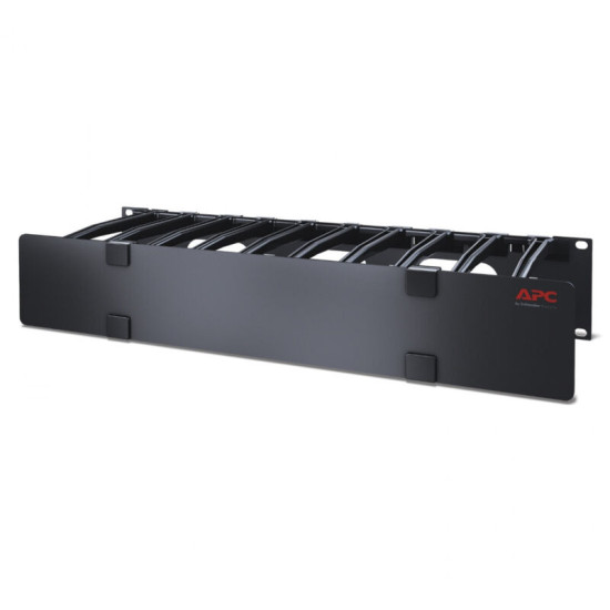 Passe-câbles Horizontal 2u 15 Cm De Profondeur À Un Seul Côté Avec Capot Apc Schneider Ar8606