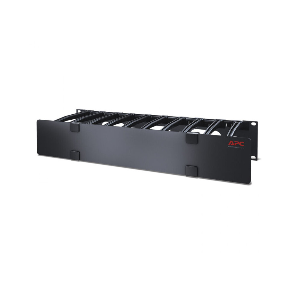 Passe-câbles Horizontal 2u 15 Cm De Profondeur À Un Seul Côté Avec Capot Apc Schneider Ar8606