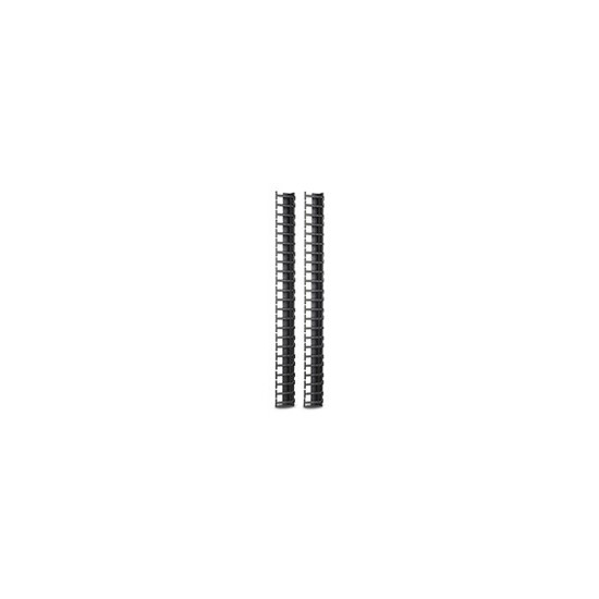 - Panneau d'agencement de câbles de rack - noir - 48U - Conformité TAA (pack de 2) - pour P/N: AR9307SP, AR9307SP-R, SMX2KR2UX14