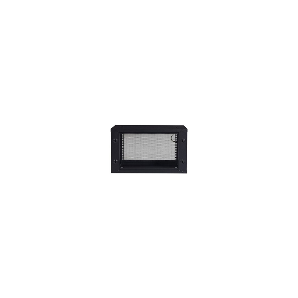 NetShelter WX AR106 - Armoire - montable sur mur - noir - 6U - 19"