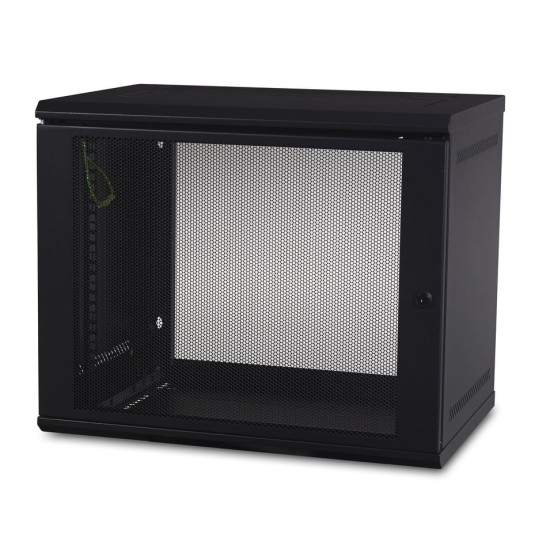 APC NetShelter WX AR109, 9U, armoire de brassage 19 pouces, montage mural, non assemblé, profondeur 400 mm - Neuf