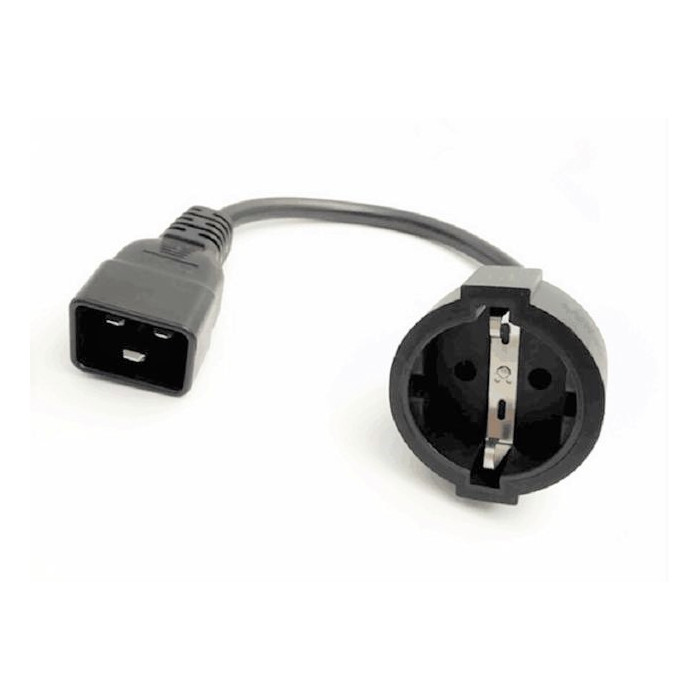 APC EPDU POWER CORD SCHUKO TO C20 0 Noir 0,5 m - Neuf