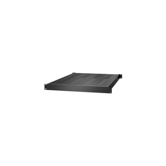 - Etagère pour rack - noir - 1U - 19"