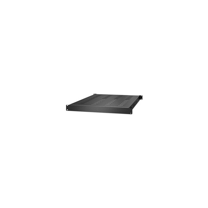 - Etagère pour rack - noir - 1U - 19"