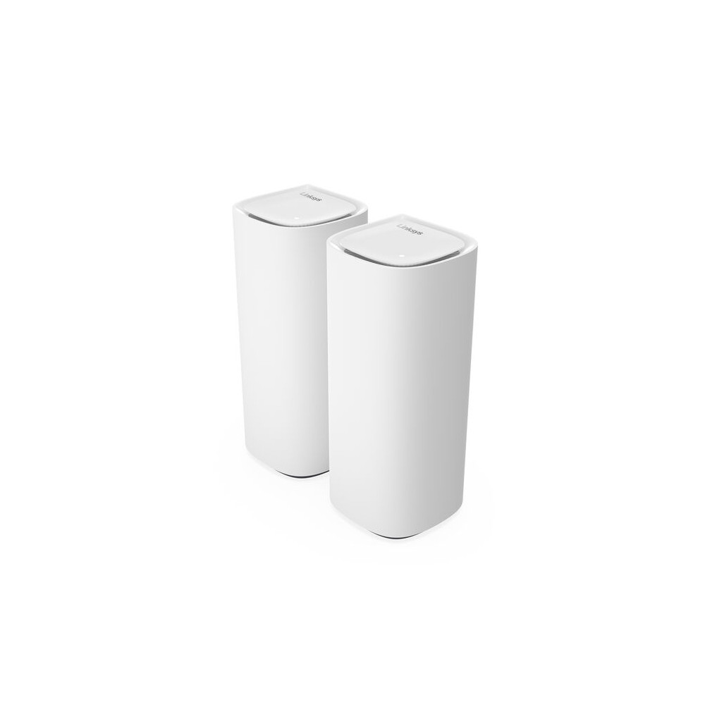 Linksys Velop Pro 7 Tri-bande (2,4 GHz / 5 GHz / 6 GHz) Wi-Fi 7 (802.11be) Blanc 5 Interne - Neuf