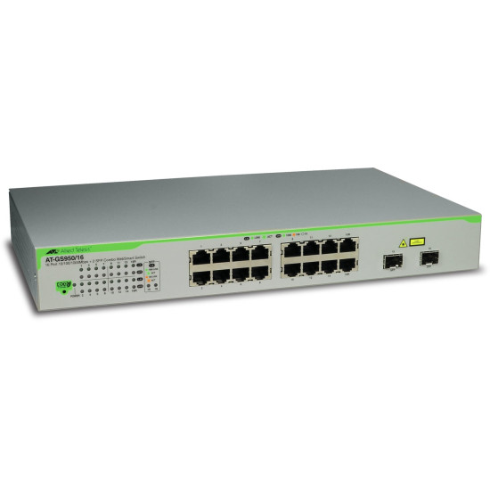 Allied Telesis AT-GS950/16-50 Géré L2 Gigabit Ethernet (10/100/1000) 1U Blanc - Neuf