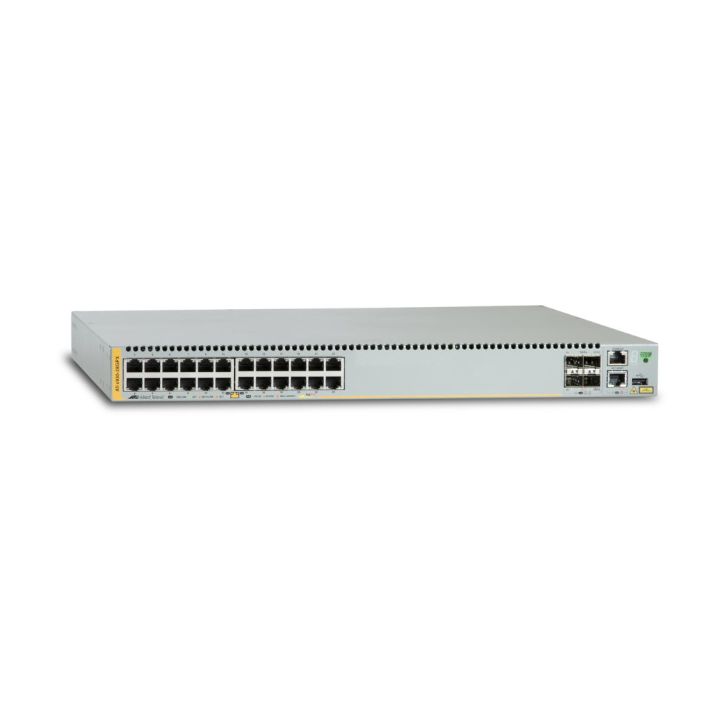 Allied Telesis AT-x930-28GPX Géré L3 Gigabit Ethernet (10/100/1000) Connexion Ethernet, supportant l'alimentation via ce port (P