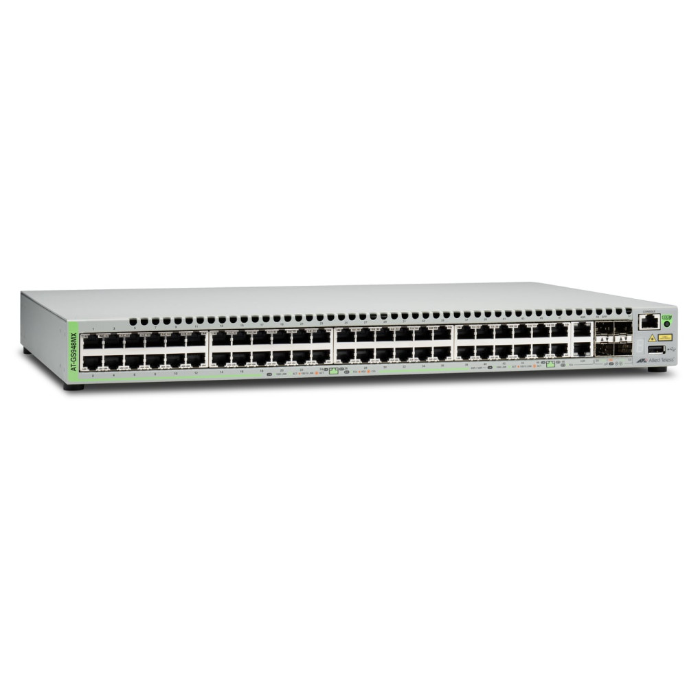Allied Telesis AT-GS948MX-50 Géré L2 Gigabit Ethernet (10/100/1000) Gris - Neuf