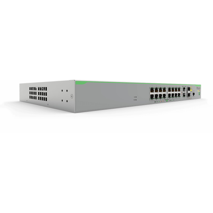 Allied Telesis AT-FS980M/18PS-50 Géré Fast Ethernet (10/100) Connexion Ethernet, supportant l'alimentation via ce port (PoE) Gri