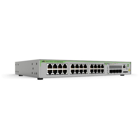 Allied Telesis Gs970m Géré L3 Gigabit Ethernet (10/100/1000) 1u Gris