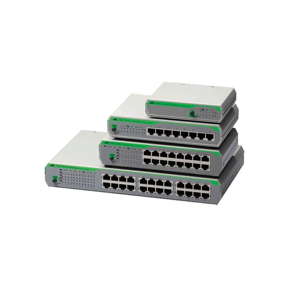 Allied Telesis AT-FS710/8-50 Non-géré Fast Ethernet (10/100) Gris - Neuf