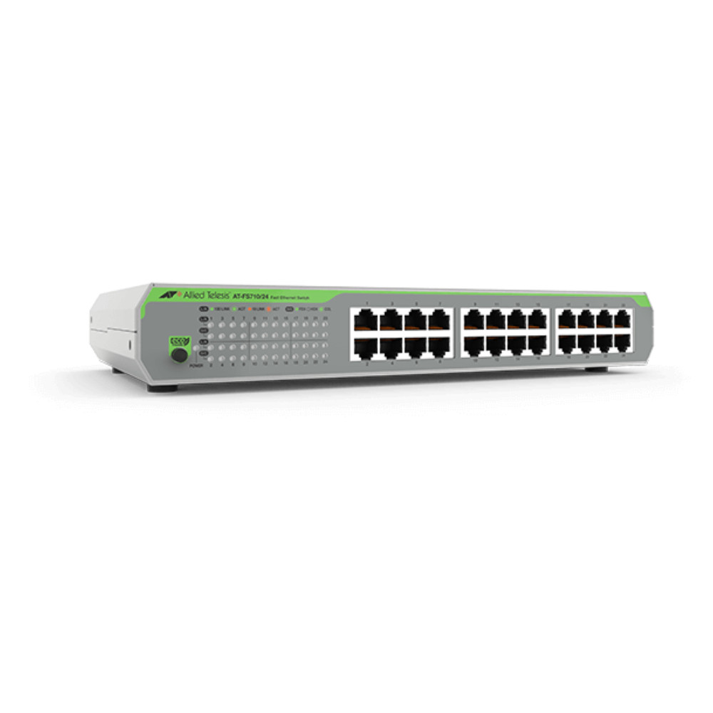 Allied Telesis FS710/24 Non-géré Fast Ethernet (10/100) Gris - Neuf