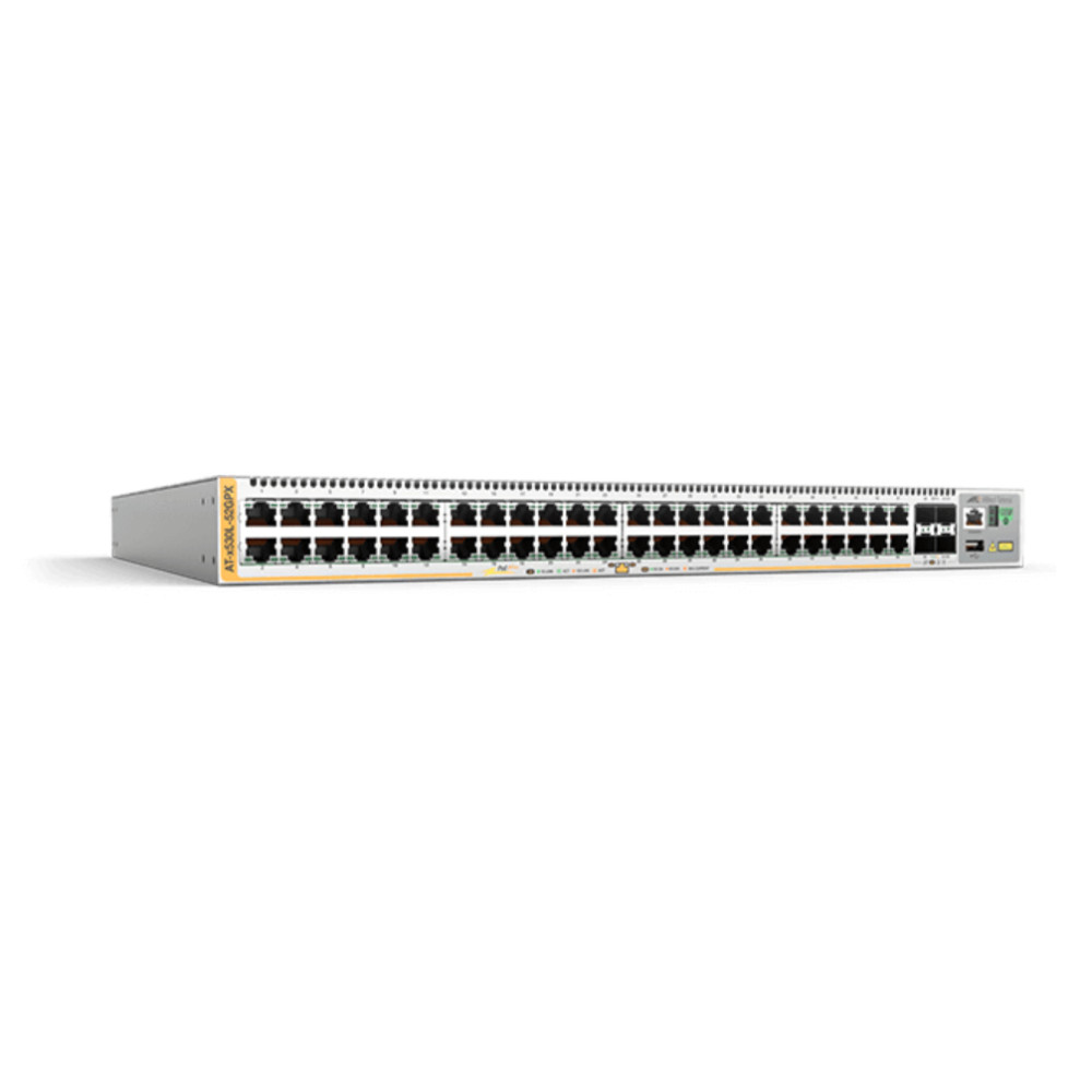Allied Telesis AT-x530L-52GPX-50 Géré L3 Gigabit Ethernet (10/100/1000) Connexion Ethernet, supportant l'alimentation via ce por
