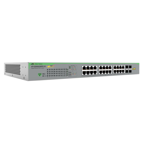 Allied Telesis AT-GS950/28PSV2-50 commutateur réseau Non-géré Gigabit Ethernet (10/100/1000) Connexion Ethernet, supportant l'al
