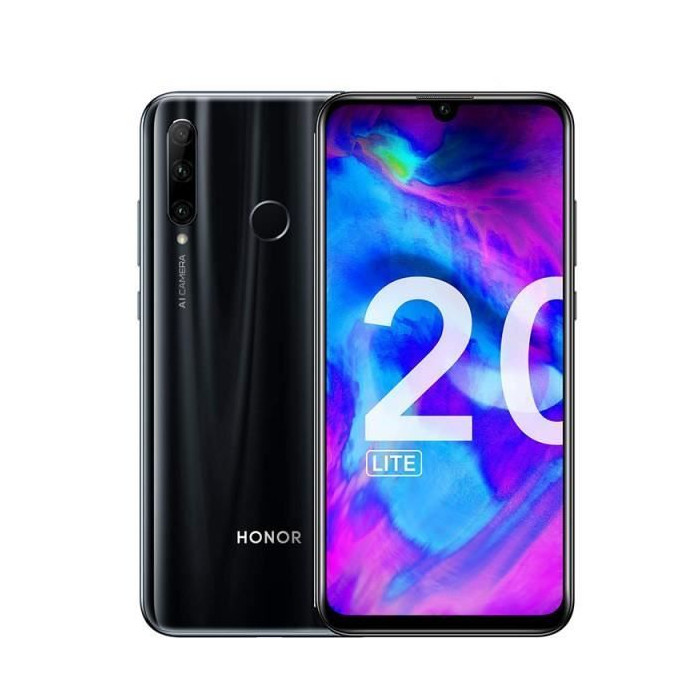 Honor 20 Lite Midnight Black 128 Go