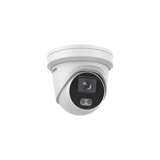 4 MP ColorVu Fixed Turret Network Camera DS-2CD2347G1-LU - Caméra de surveillance réseau - dôme - résistant aux intempéries - co