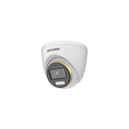 Turbo HD Camera with ColorVu DS-2CE72DF3T-FS - Caméra de surveillance - tourelle - anti-poussière / étanche - couleur (Jour et n