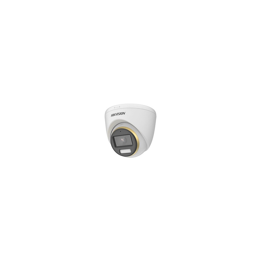 Turbo HD Camera with ColorVu DS-2CE72DF3T-FS - Caméra de surveillance - tourelle - anti-poussière / étanche - couleur (Jour et n