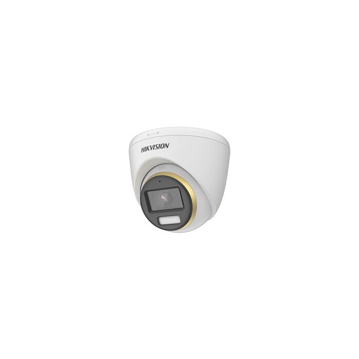 Turbo HD Camera with ColorVu DS-2CE72DF3T-FS - Caméra de surveillance - tourelle - anti-poussière / étanche - couleur (Jour et n